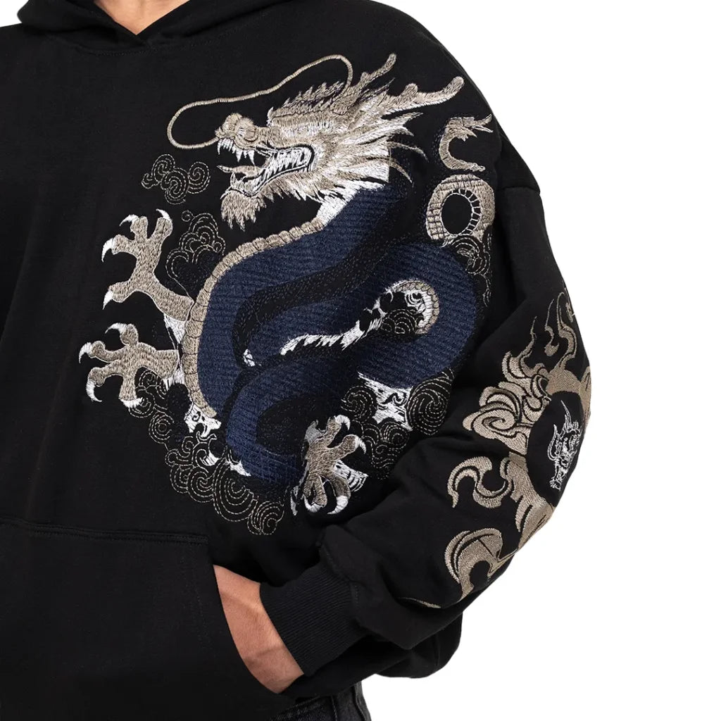 Dragon of Yang Oversized Hoodie