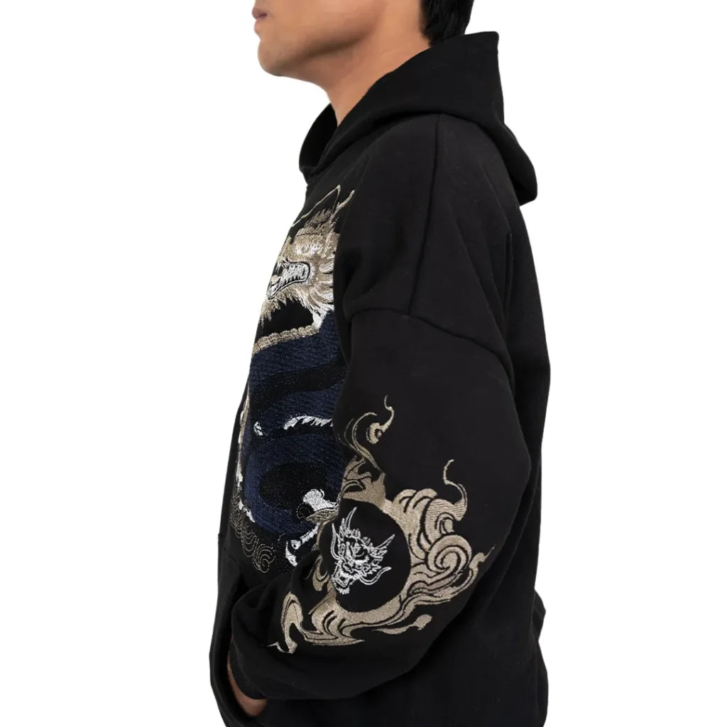 Dragon of Yang Oversized Hoodie
