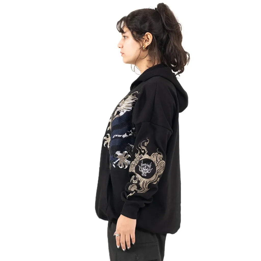 Dragon of Yang Oversized Hoodie