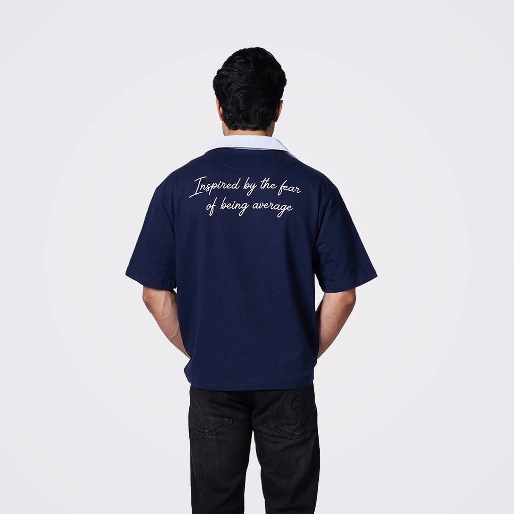 The Beyond Limits Navy Polo