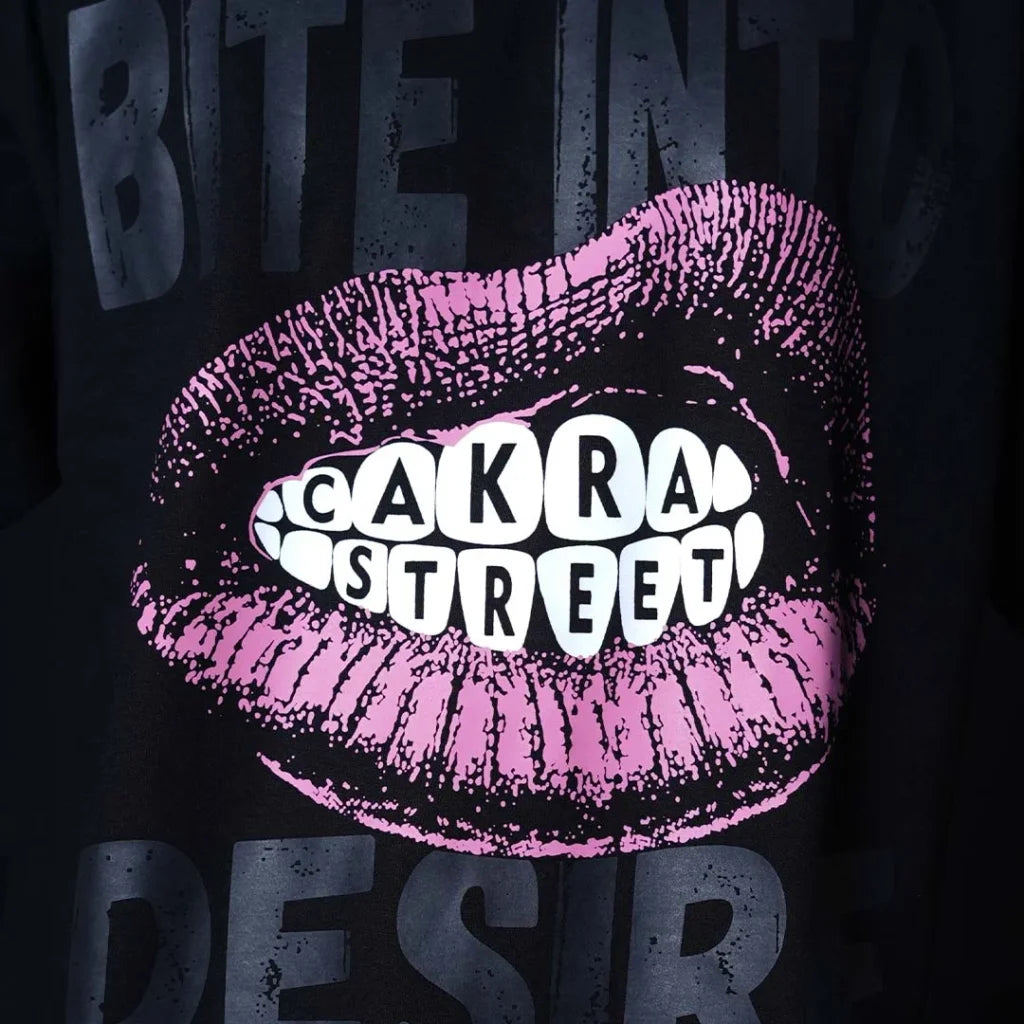 Bite Into Desire Oversized T-Shirt
