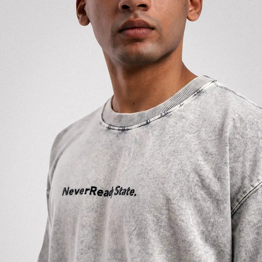 NeverReady State Oversized T-Shirt