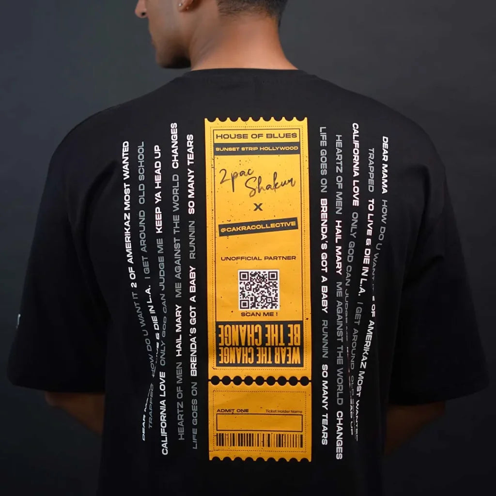 Tupac Shakur Oversized T-Shirt