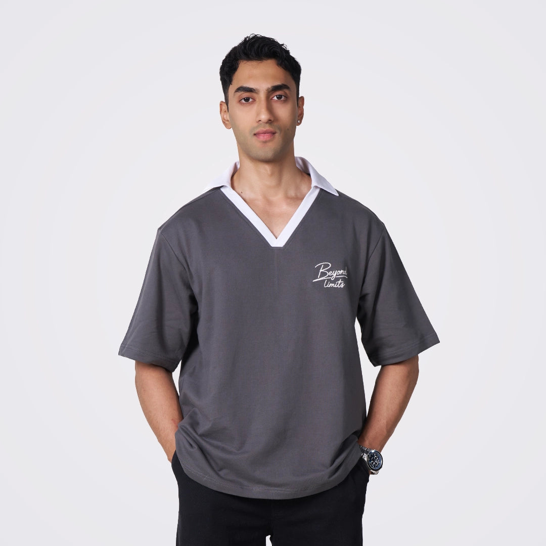 The Beyond Limits Grey Polo