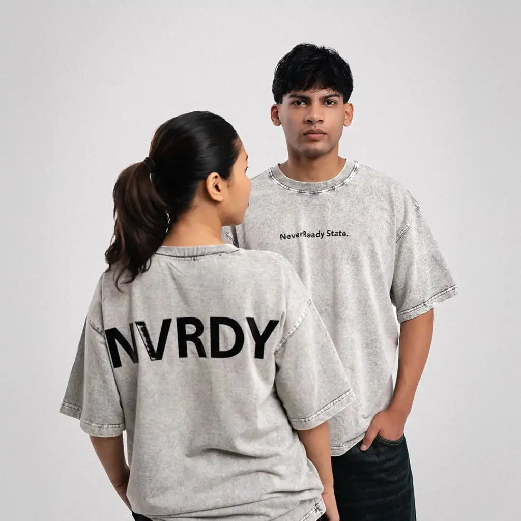 NeverReady State Oversized T-Shirt