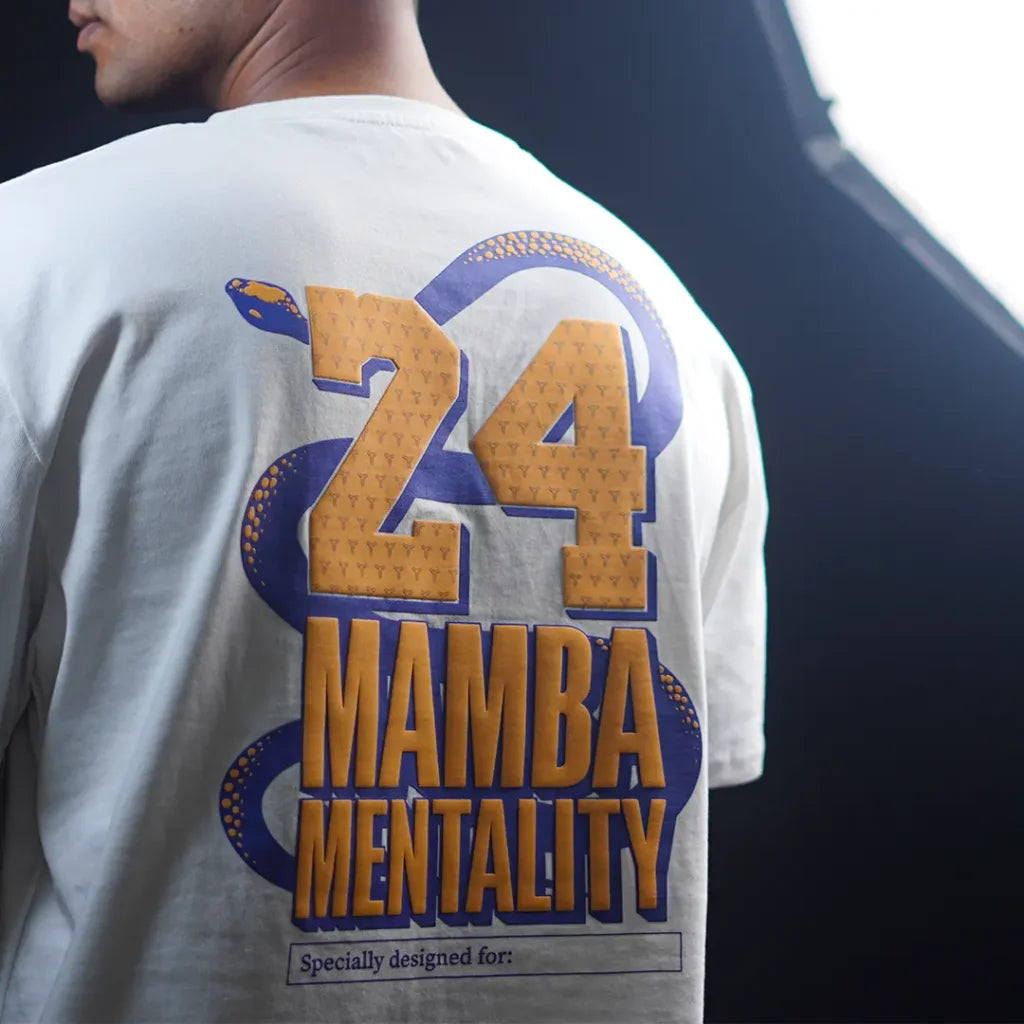 Kobe Bryant White Oversized T-Shirt