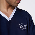 The Beyond Limits Navy Polo