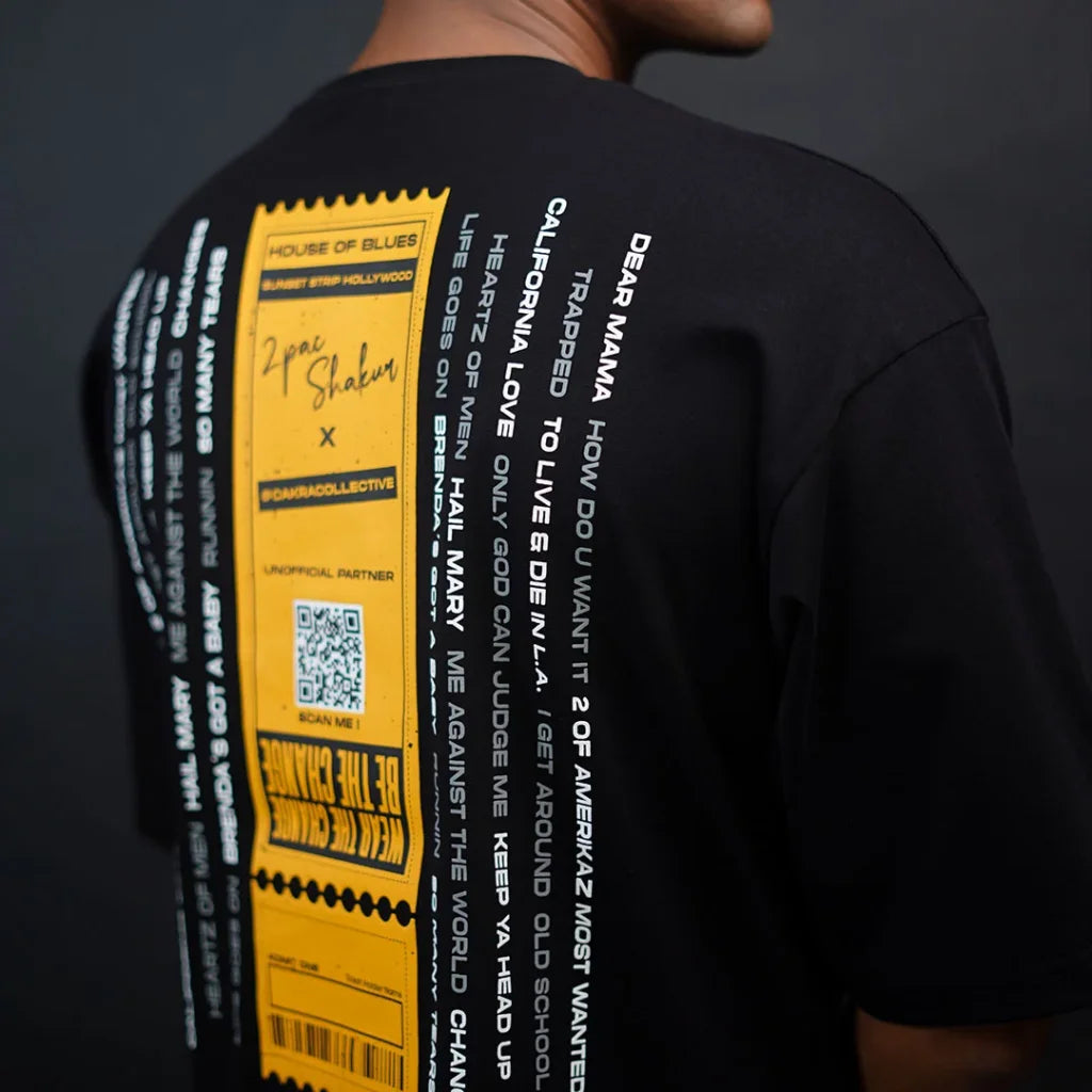 Tupac Shakur Oversized T-Shirt