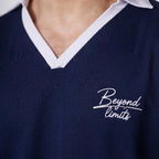The Beyond Limits Navy Polo